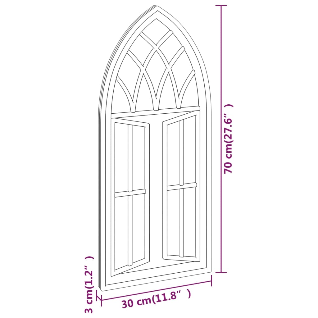 Miroir Sable - 100x45 cm - Sensuri Maison