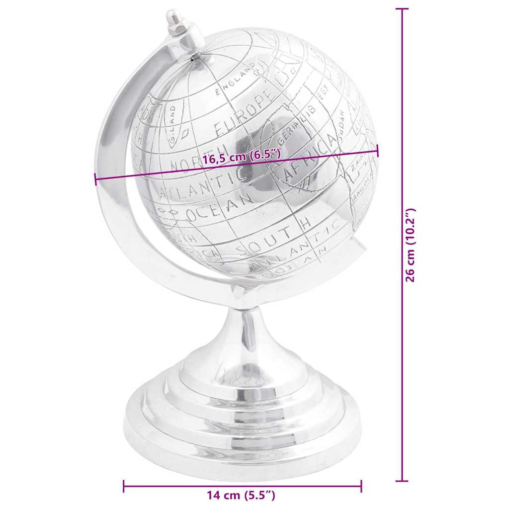 Sculpture Argenté Aluminium - Imagem 7