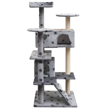 Arbre à chat avec griffoirs en sisal 125 cm - Imagem 6