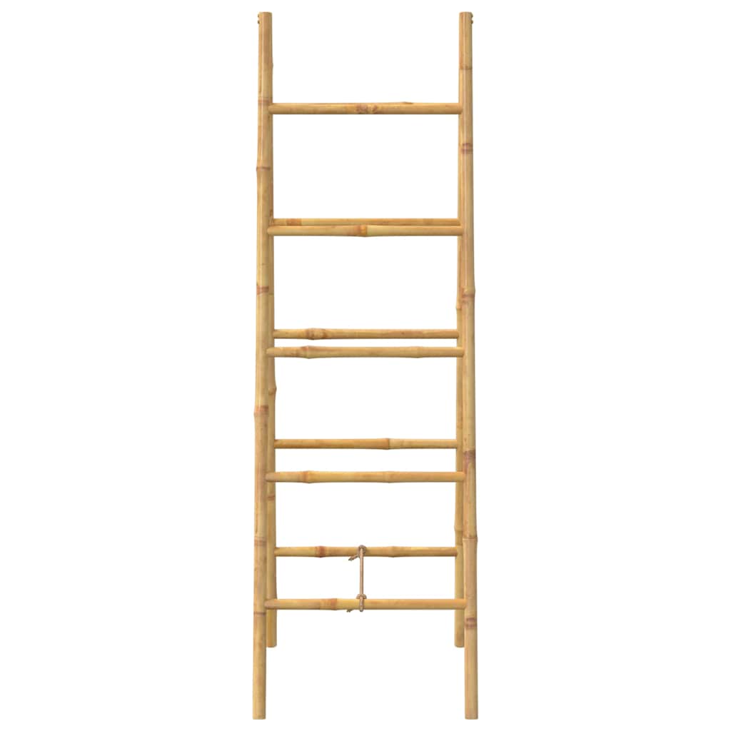 Porte-serviette double avec 5 barreaux Bambou 50 x 160 cm - Imagem 5