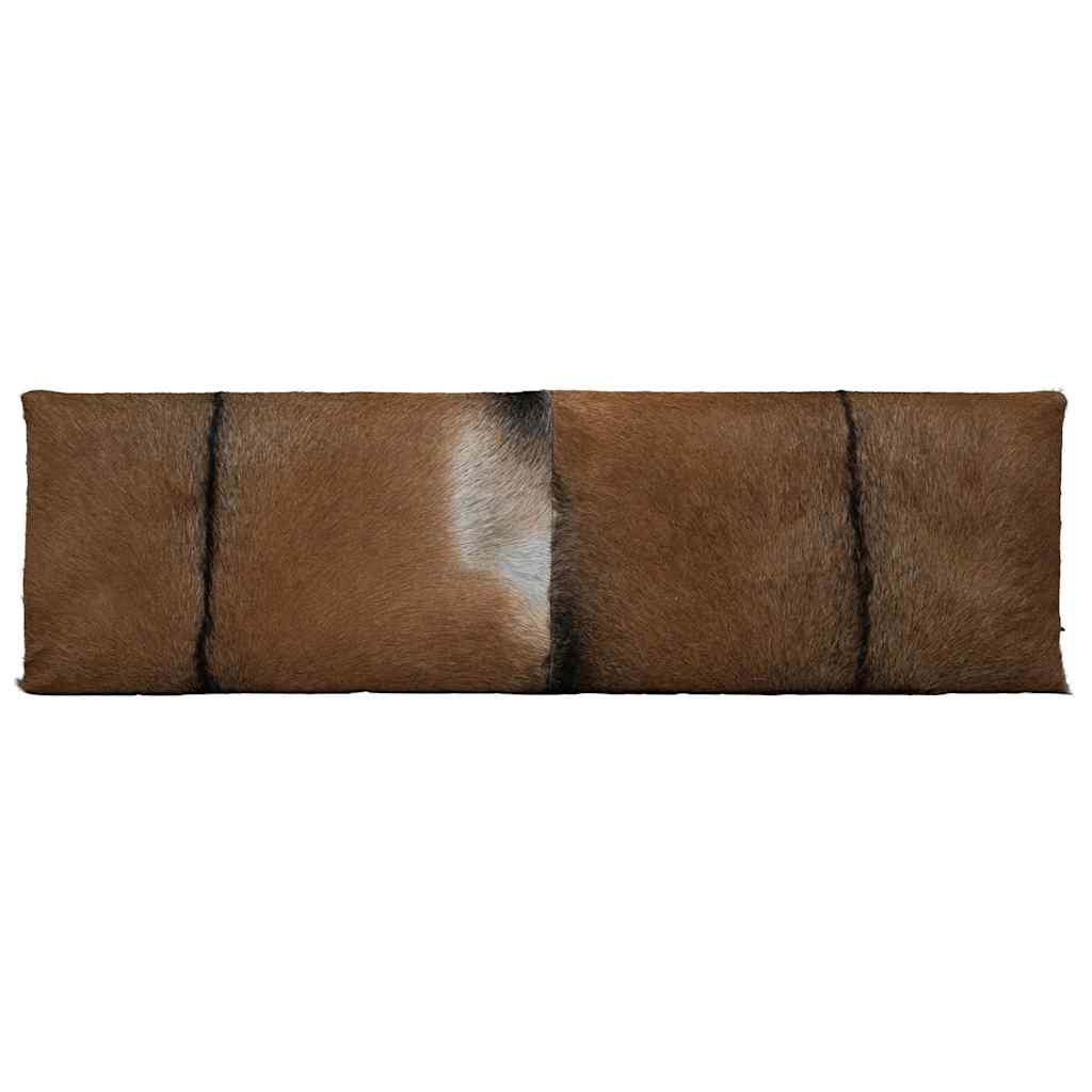 Banc cuir de chèvre Teck - Imagem 4