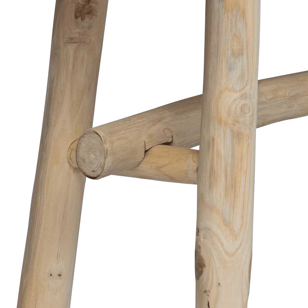 Banc cuir de chèvre Teck - Imagem 5