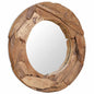 Miroir décoratif Teck  Rond - Imagem 10
