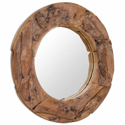 Miroir décoratif Teck  Rond - Imagem 11