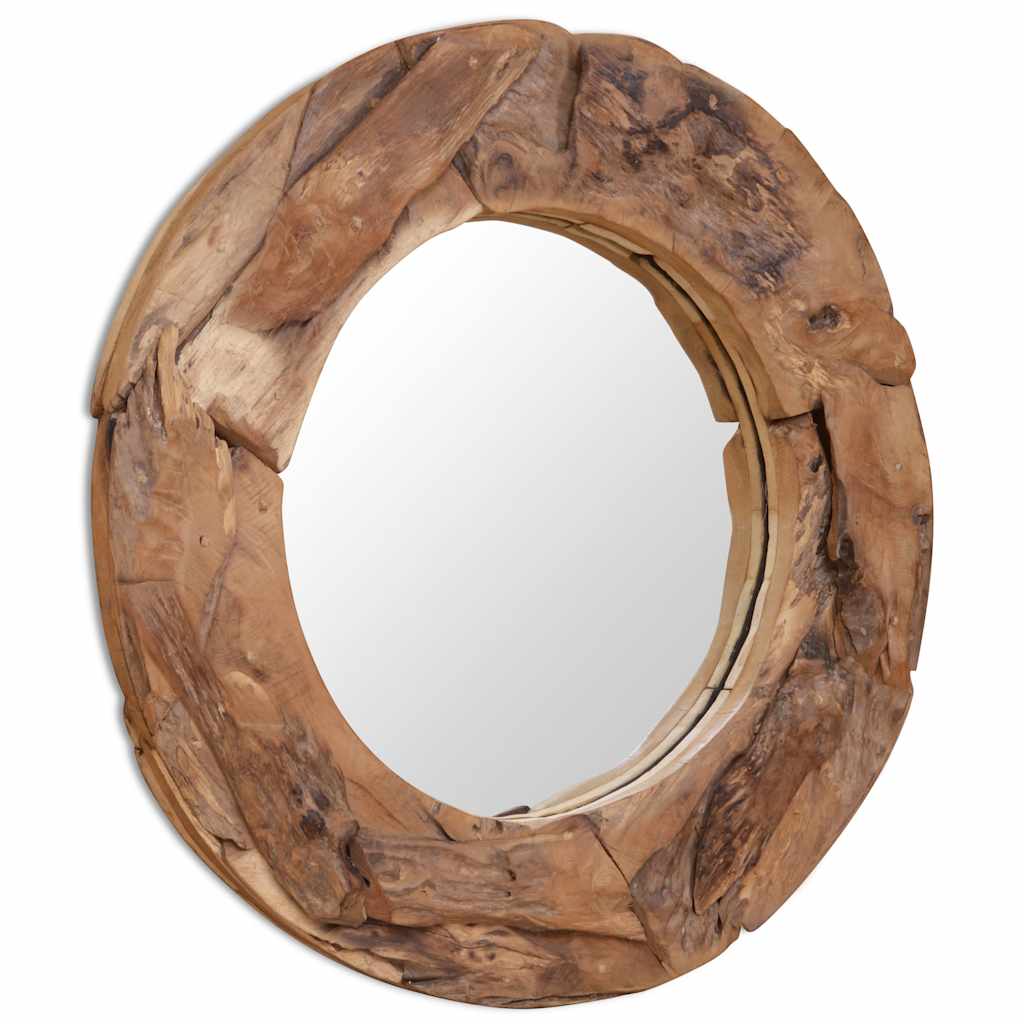Miroir décoratif Teck  Rond - Imagem 12