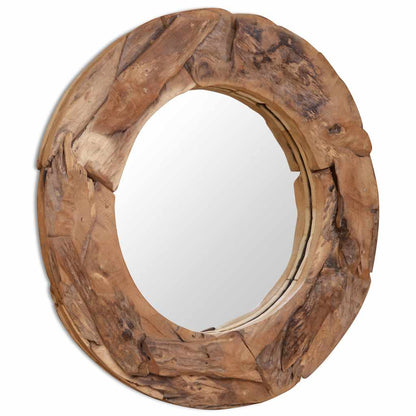 Miroir décoratif Teck  Rond - Imagem 12