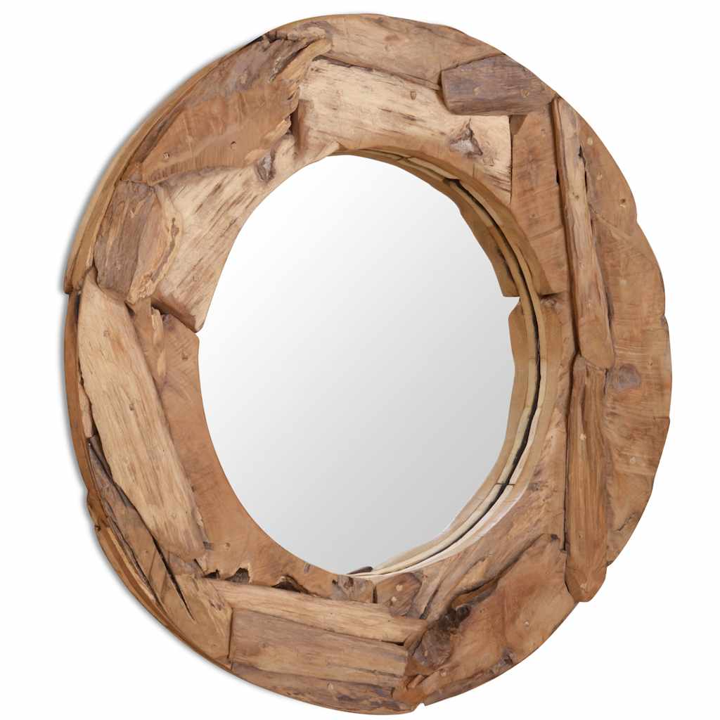 Miroir décoratif Teck  Rond - Imagem 13