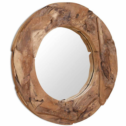 Miroir décoratif Teck  Rond - Imagem 14