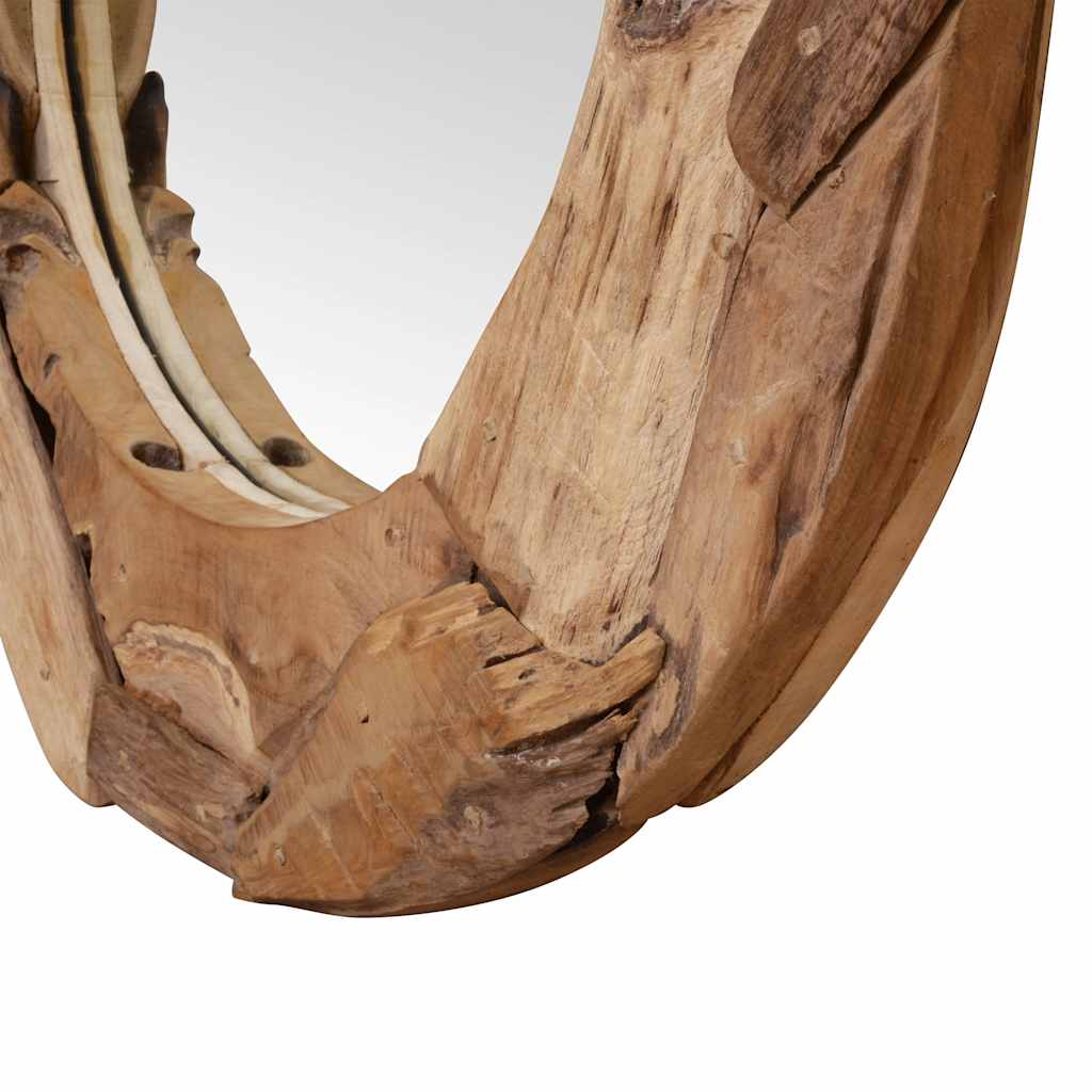 Miroir décoratif Teck  Rond - Imagem 16
