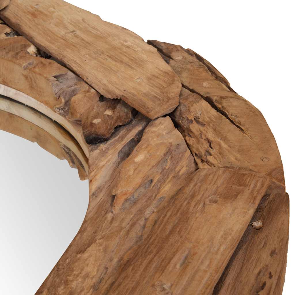 Miroir décoratif Teck  Rond - Imagem 17