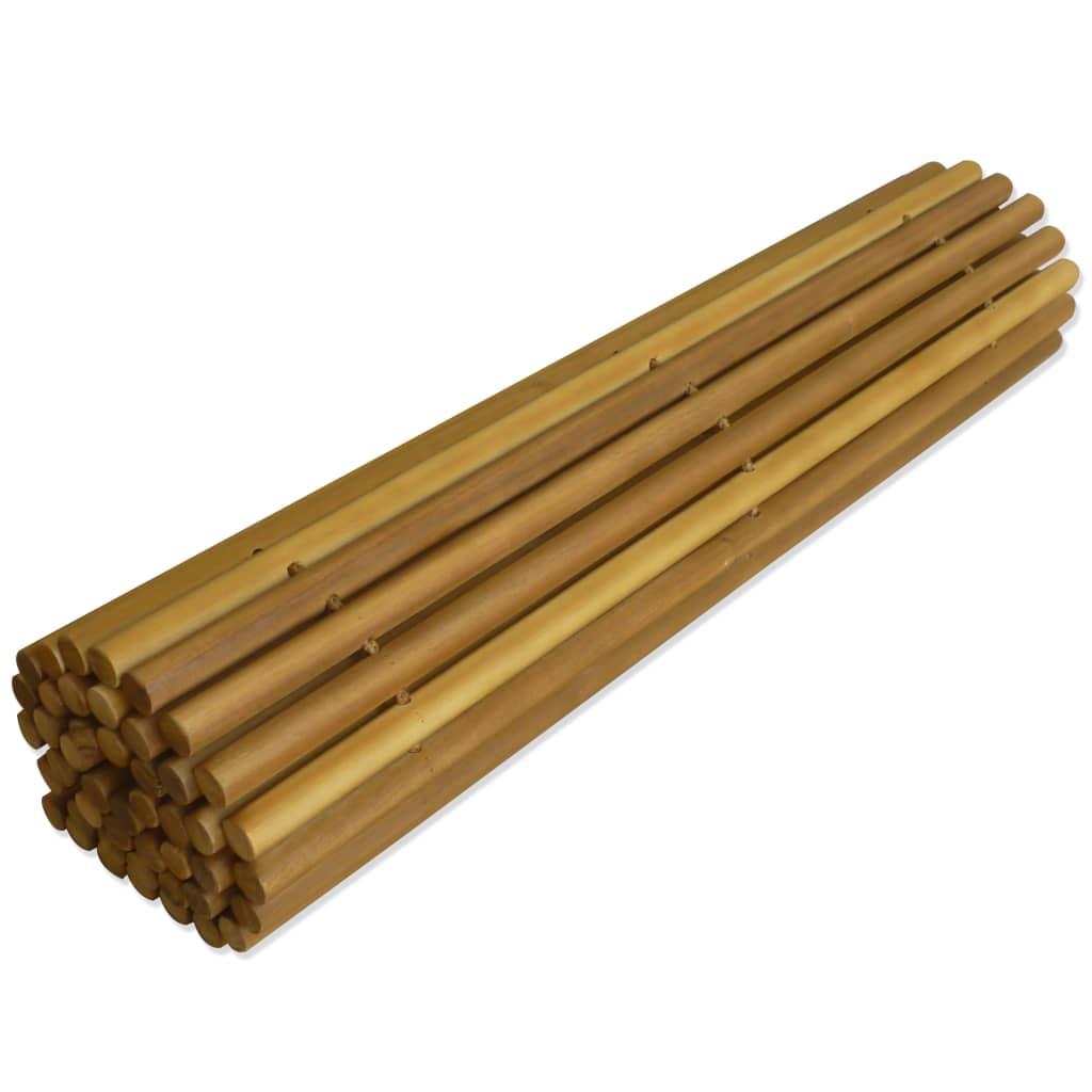 Tapis de salle de bain Bois d'acacia 80 x 50 cm - Imagem 4