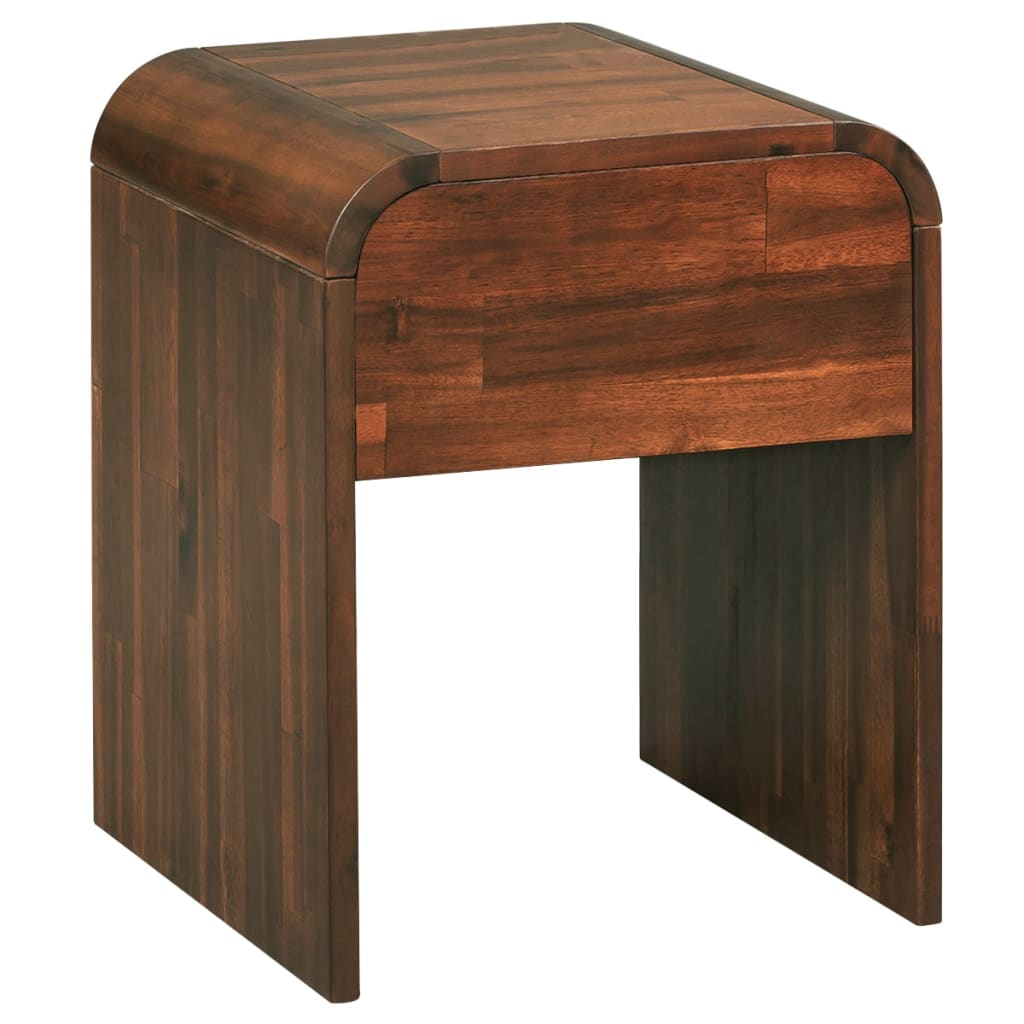 Table de chevet 41,5 x 42 x 52 cm Bois d'acacia solide - Imagem 2
