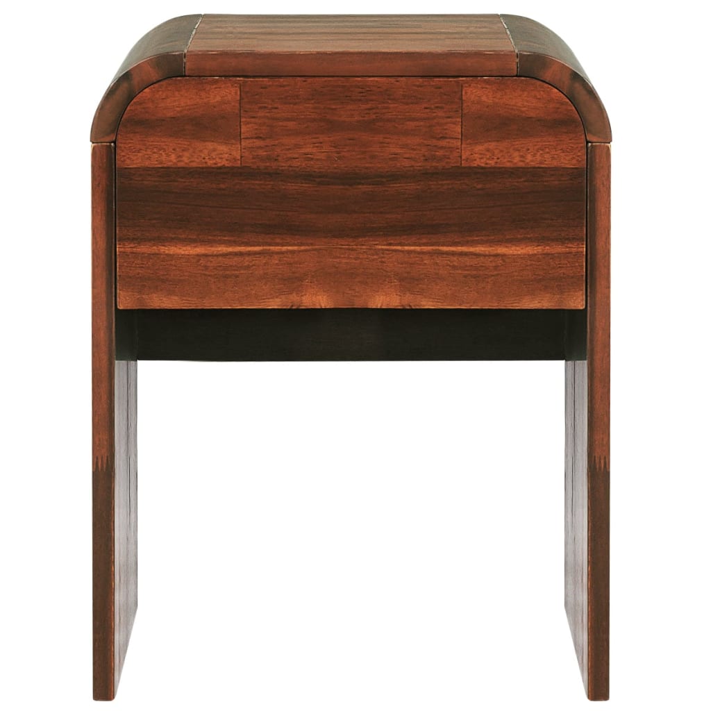 Table de chevet 41,5 x 42 x 52 cm Bois d'acacia solide - Imagem 3