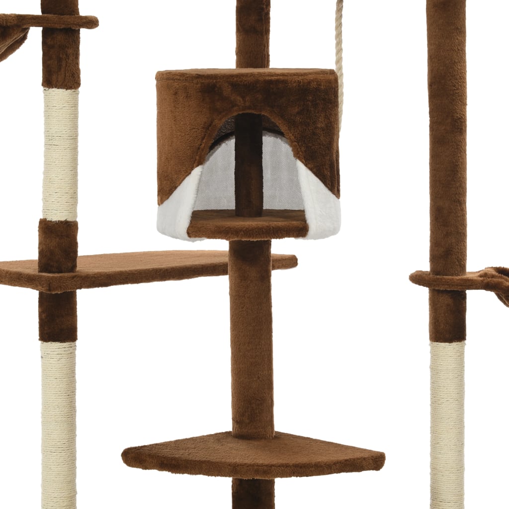 Arbre à chat avec griffoirs en sisal   et Blanc - Imagem 11