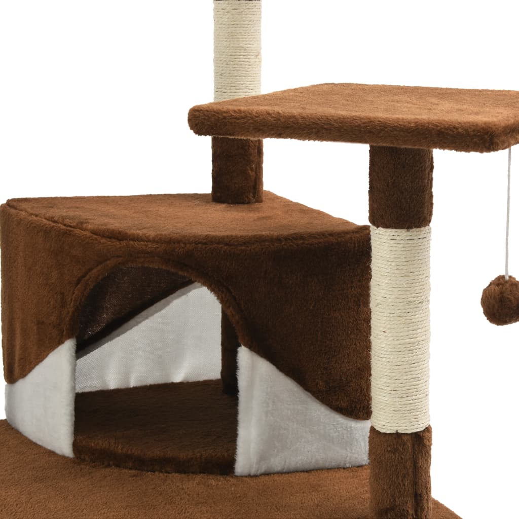 Arbre à chat avec griffoirs en sisal   et Blanc - Imagem 12