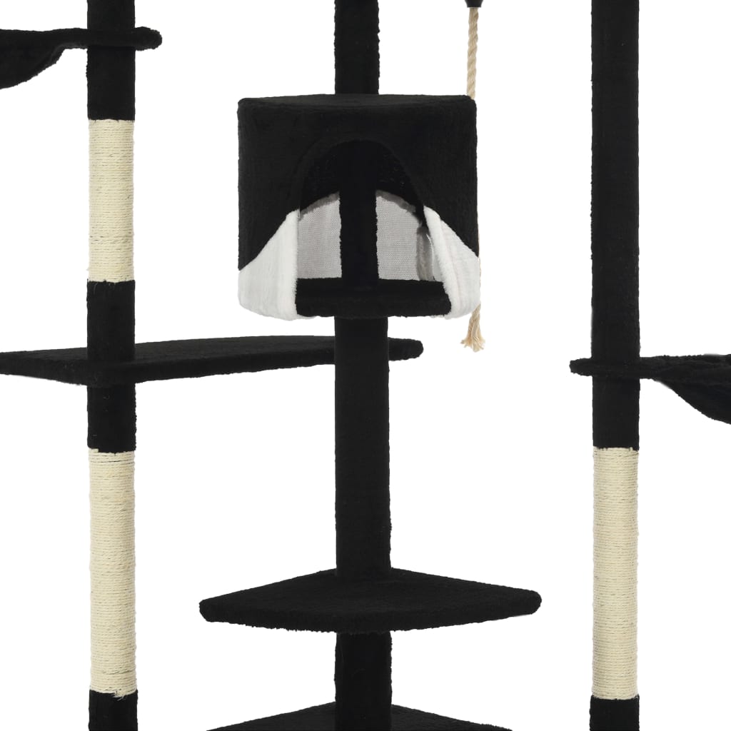 Arbre à chat avec griffoirs en sisal clair 180 cm - Sensuri Maison