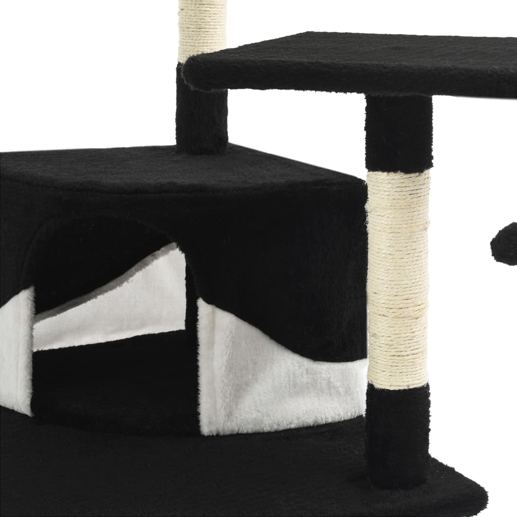 Arbre à chat avec griffoirs en sisal clair 180 cm - Sensuri Maison