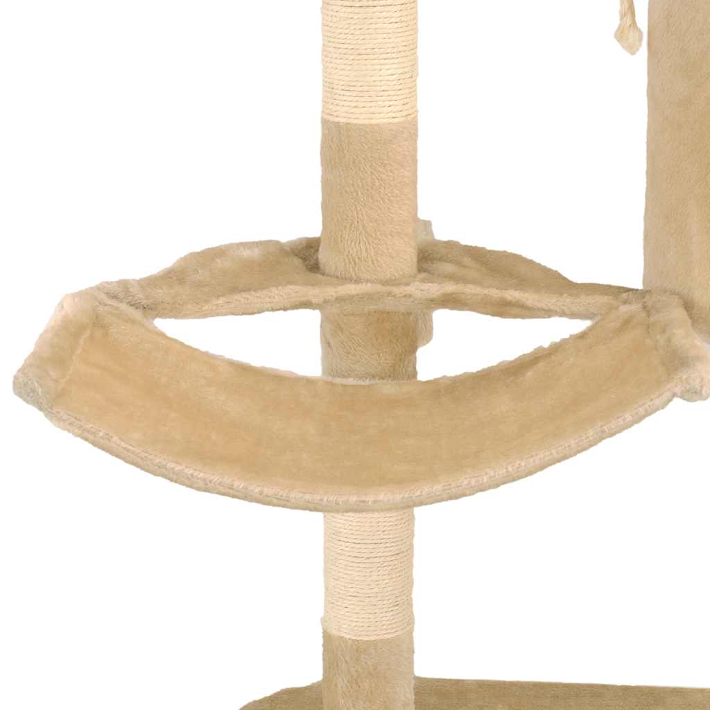 Arbre à chat avec griffoirs en sisal Montage mural 194 cm - Imagem 8