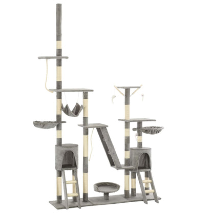 Arbre à chat avec griffoirs en sisal 230-250 cm - Imagem 15