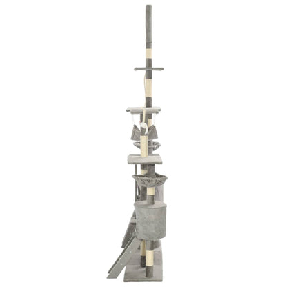 Arbre à chat avec griffoirs en sisal 230-250 cm - Imagem 18