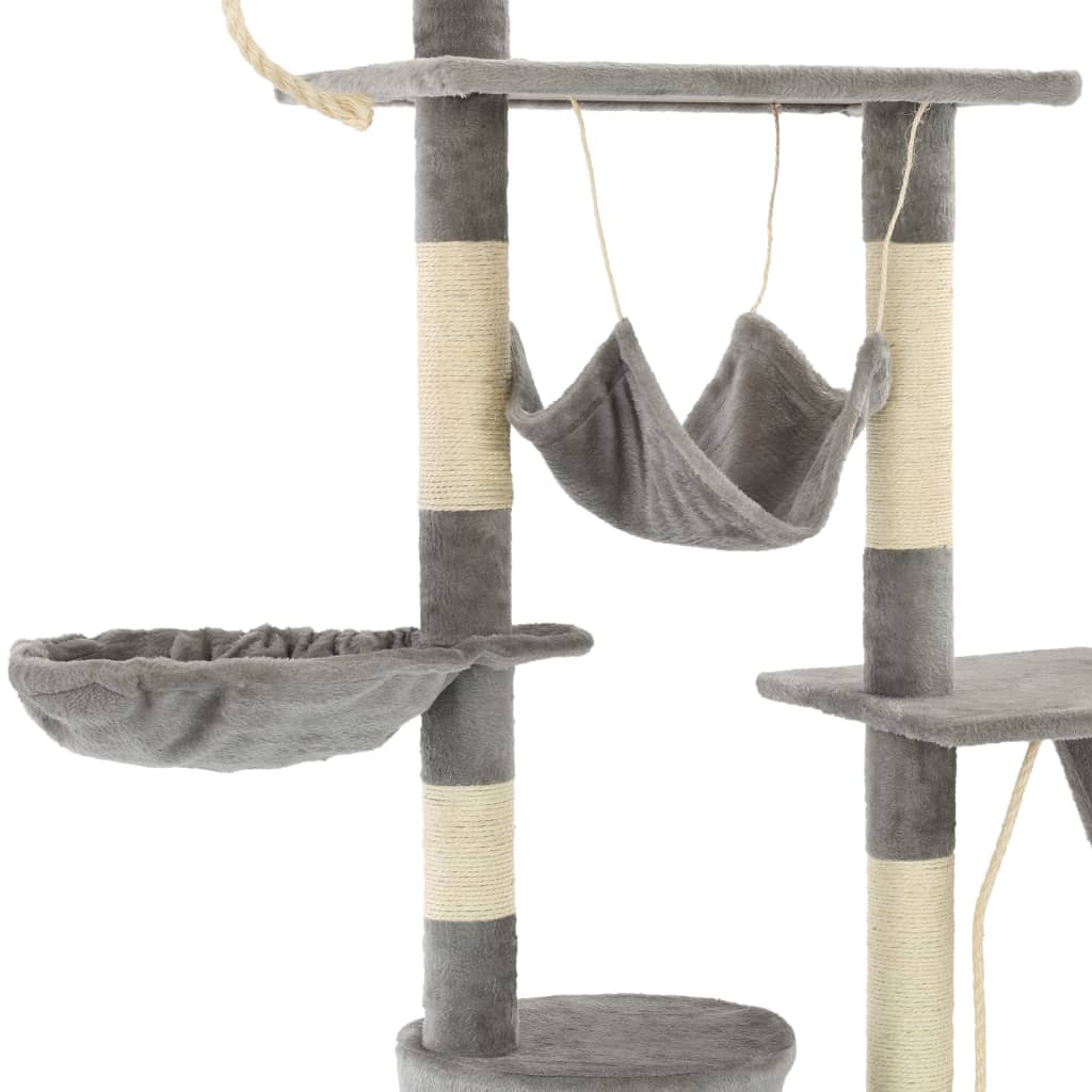 Arbre à chat avec griffoirs en sisal 230-250 cm - Imagem 20