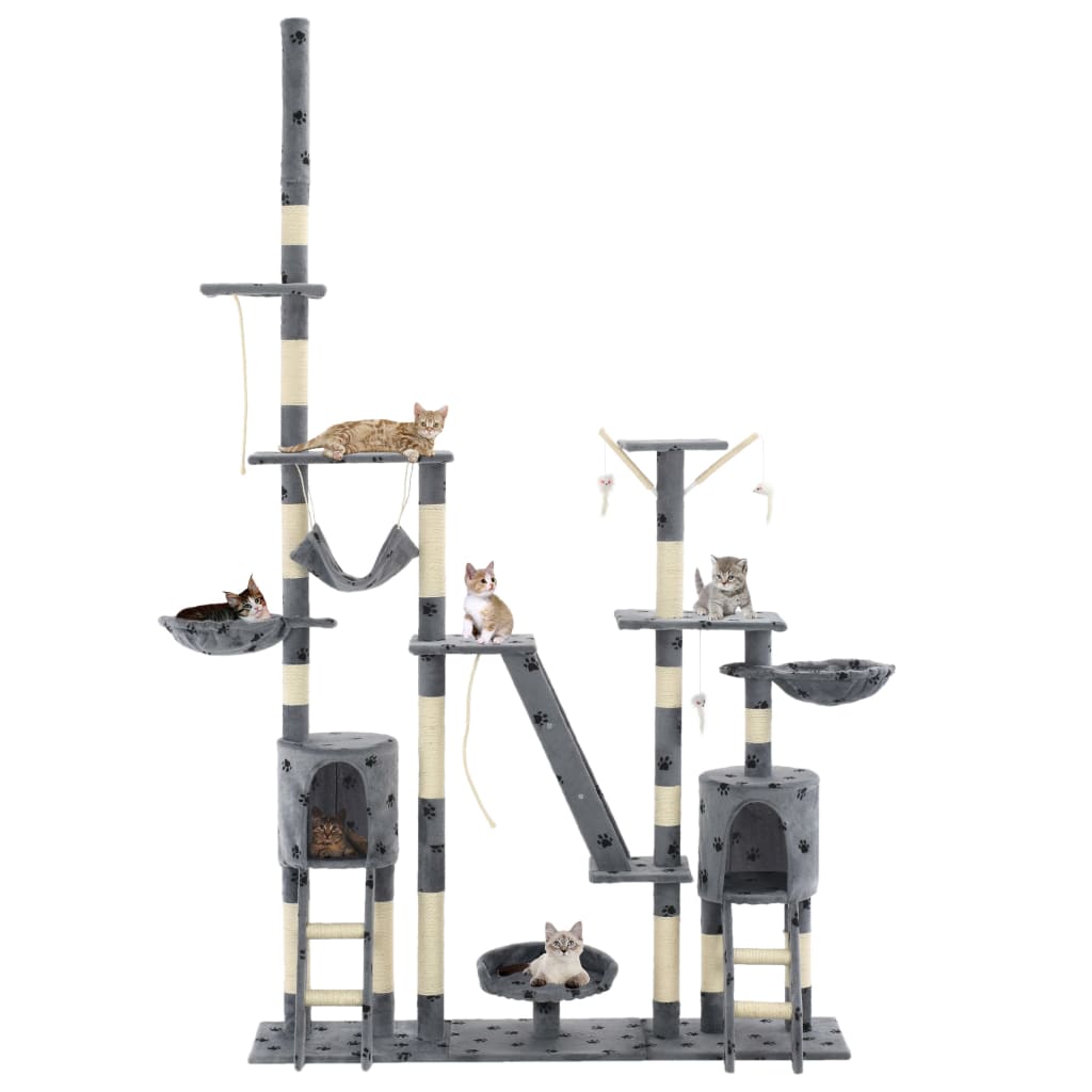 Arbre à Chat Géant 230-250 cm | Griffoirs Sisal - Sensuri Maison