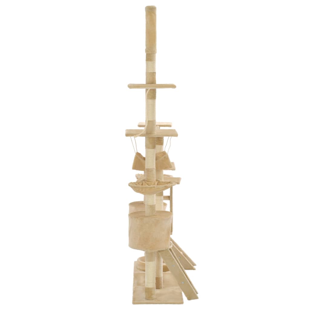 Arbre à chat avec griffoirs en sisal 230-250 cm - Imagem 3