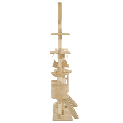 Arbre à chat avec griffoirs en sisal 230-250 cm - Imagem 3