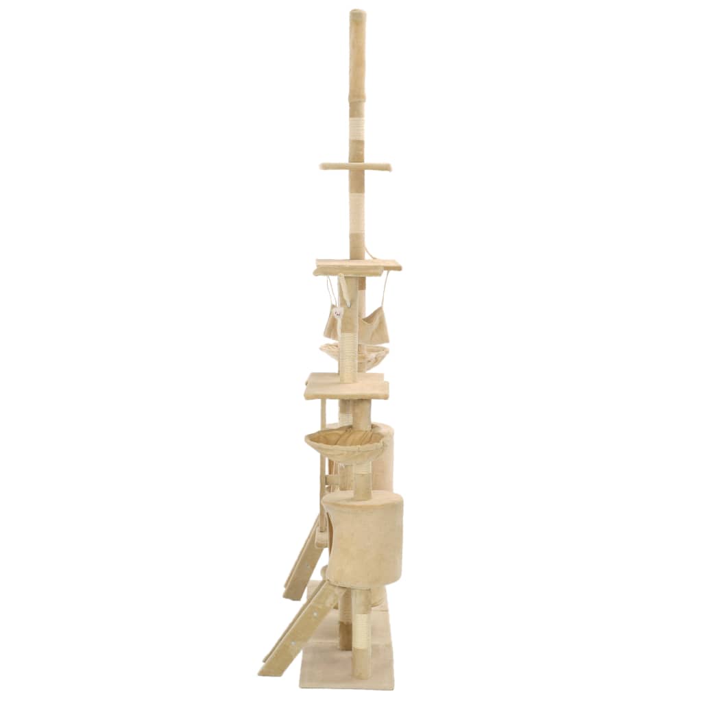 Arbre à chat avec griffoirs en sisal 230-250 cm - Imagem 4