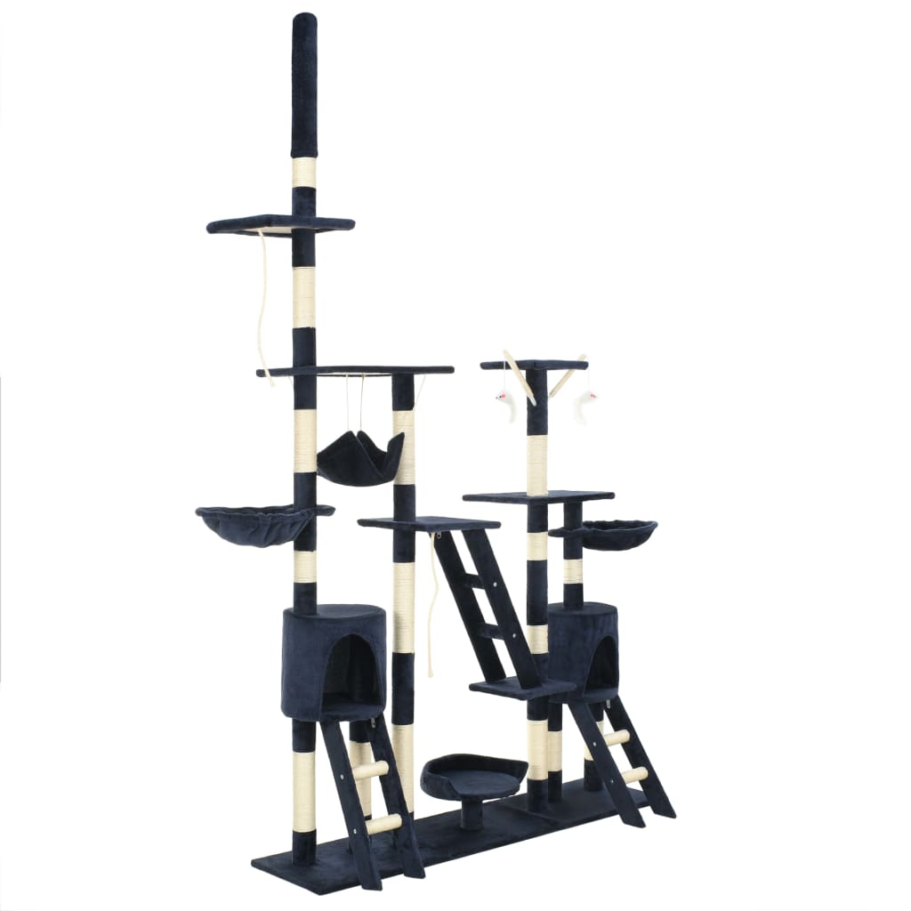 Arbre à chat avec griffoirs en sisal 230-250 cm - Imagem 8