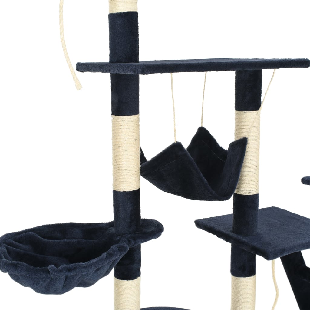 Arbre à chat avec griffoirs en sisal 230-250 cm - Imagem 13