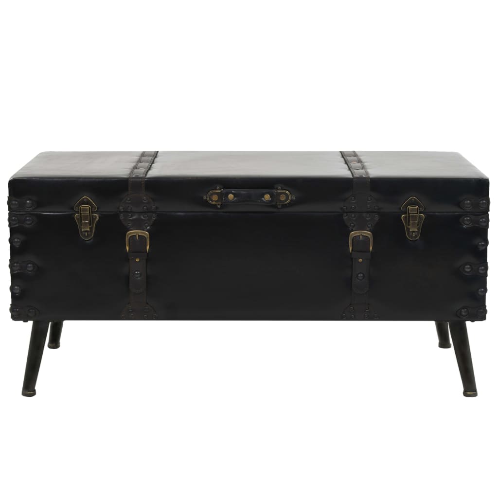 Table basse MDF et acier 102x51x48 cm - Imagem 2