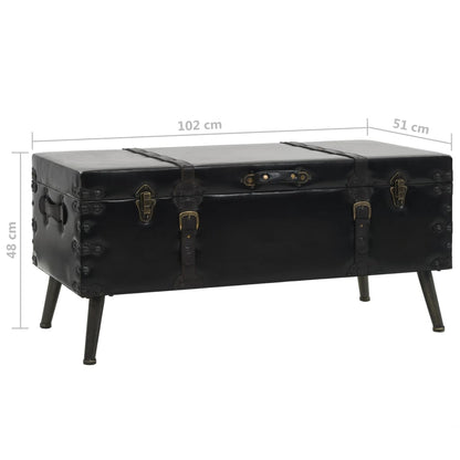 Table basse MDF et acier 102x51x48 cm - Imagem 9