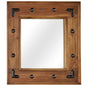 Miroir Bois d'acacia massif - Imagem 1