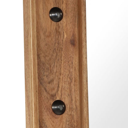 Miroir Bois d'acacia massif - Imagem 4
