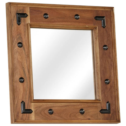 Miroir Bois d'acacia massif - Imagem 7