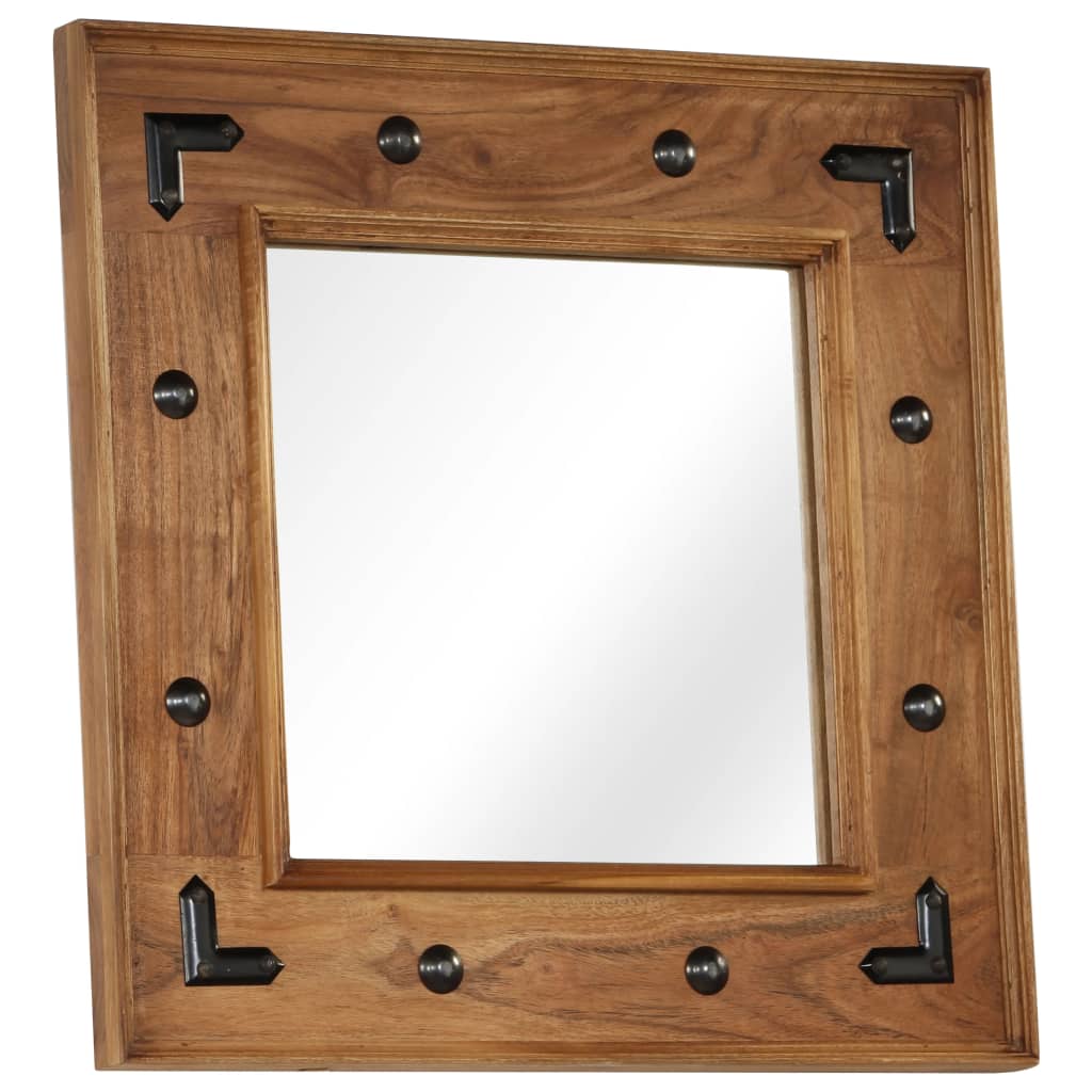 Miroir Bois d'acacia massif - Imagem 9