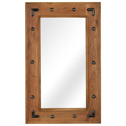Miroir Bois d'acacia massif - Imagem 12