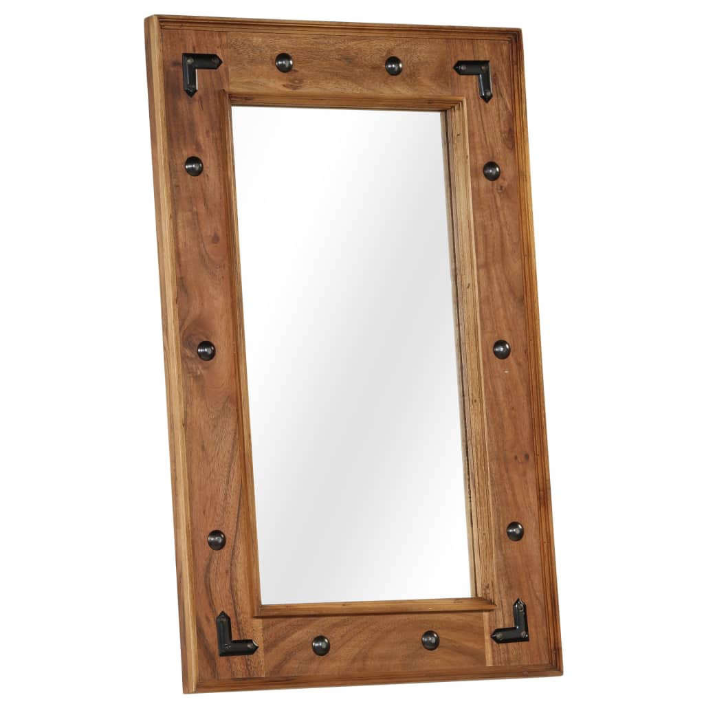 Miroir Bois d'acacia massif - Imagem 13