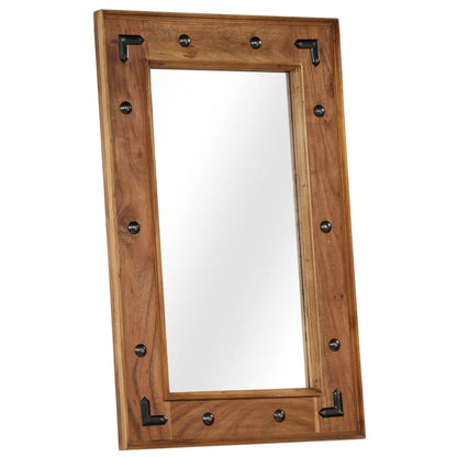 Miroir Bois d'acacia massif - Imagem 13