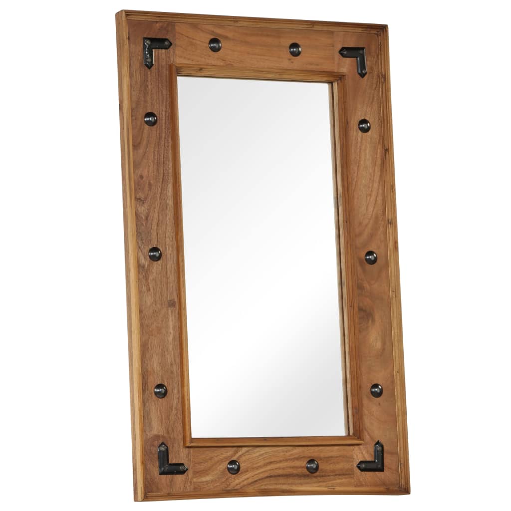 Miroir Bois d'acacia massif - Imagem 18