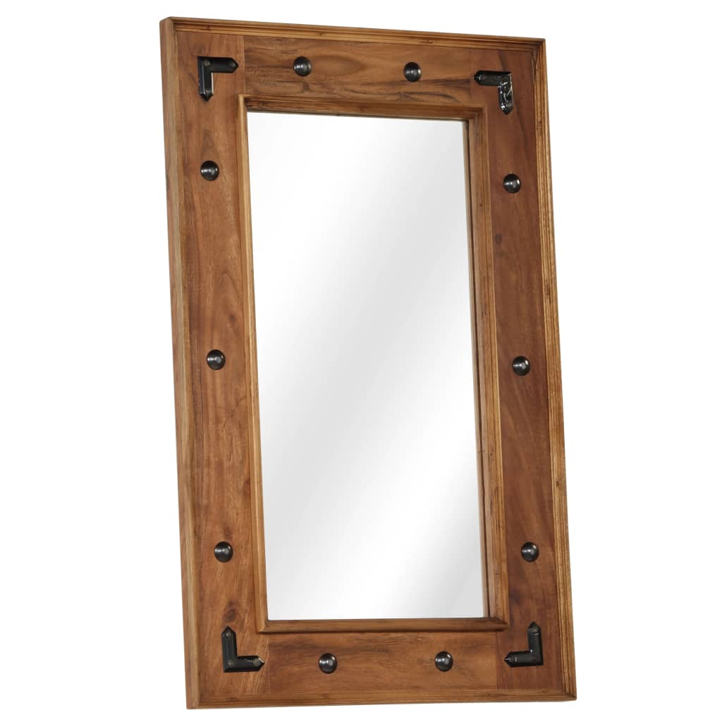 Miroir Bois d'acacia massif - Imagem 19