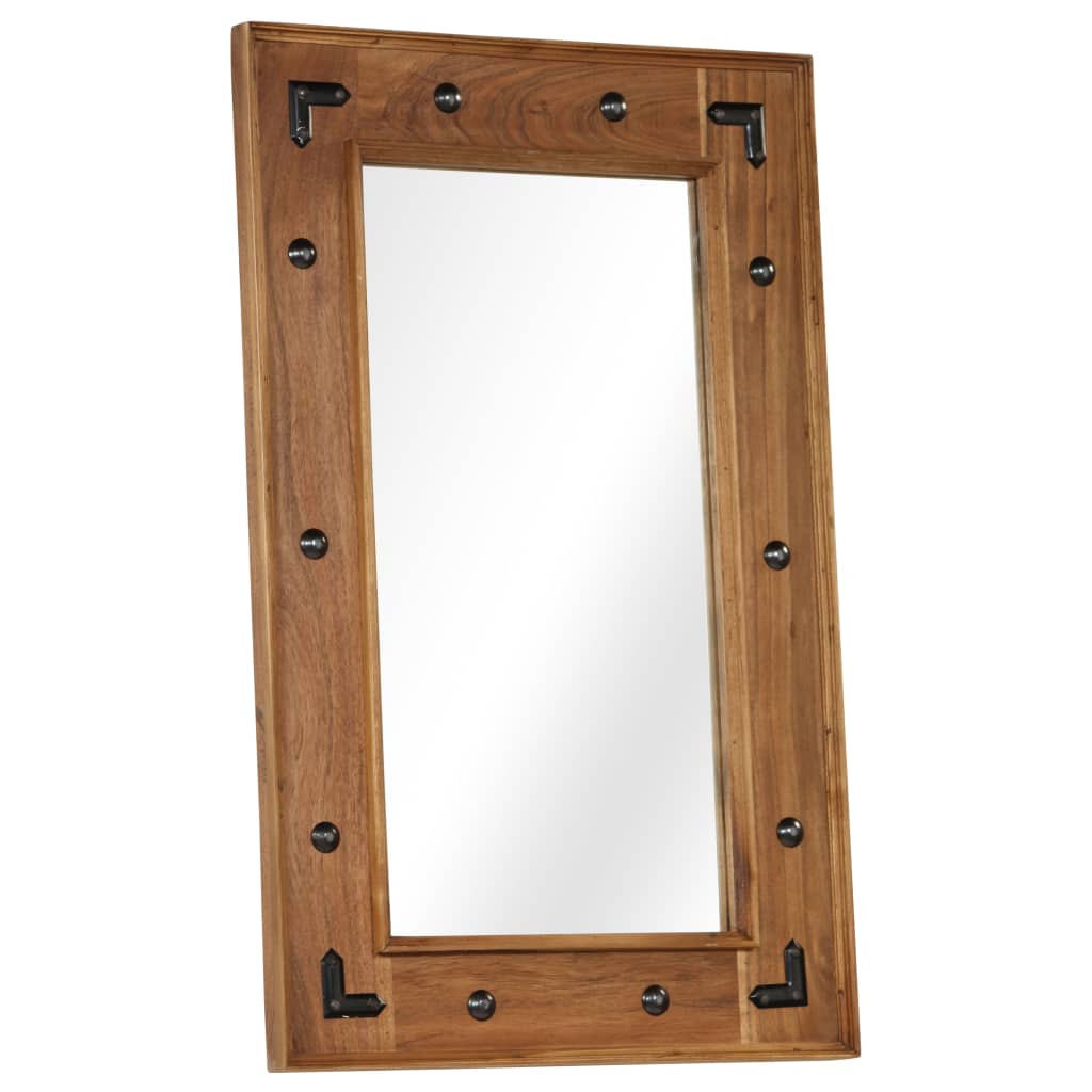 Miroir Bois d'acacia massif - Imagem 20
