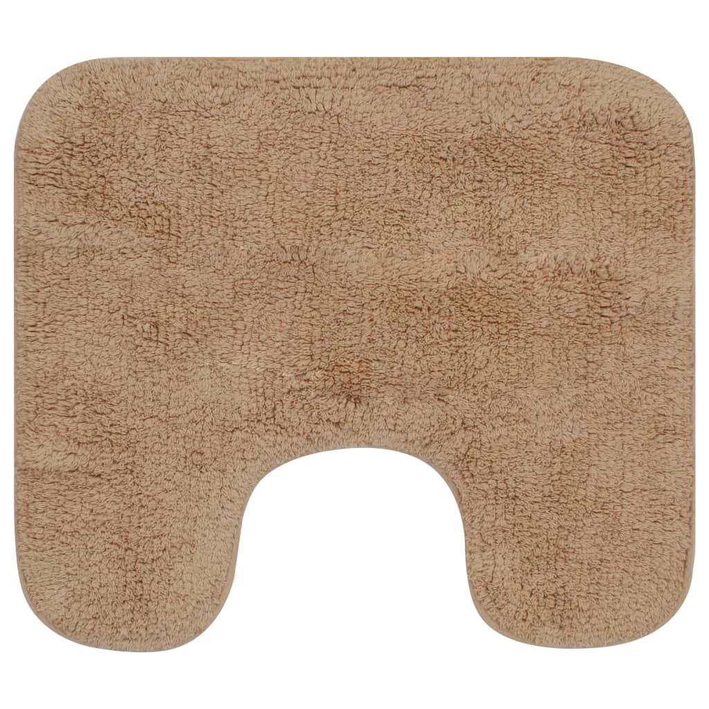 Jeu de tapis de salle de bain 3 pcs Tissu - Imagem 3