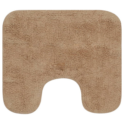 Jeu de tapis de salle de bain 3 pcs Tissu - Imagem 3
