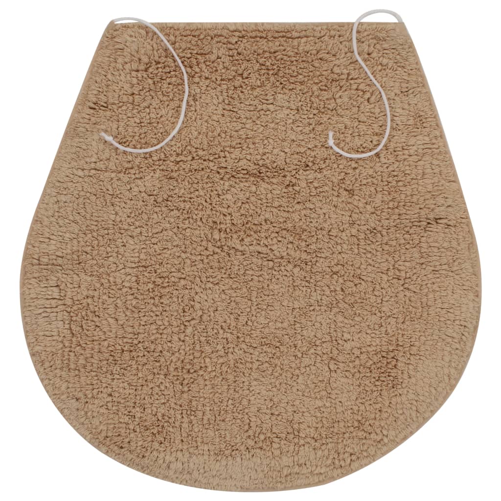 Jeu de tapis de salle de bain 3 pcs Tissu - Imagem 4