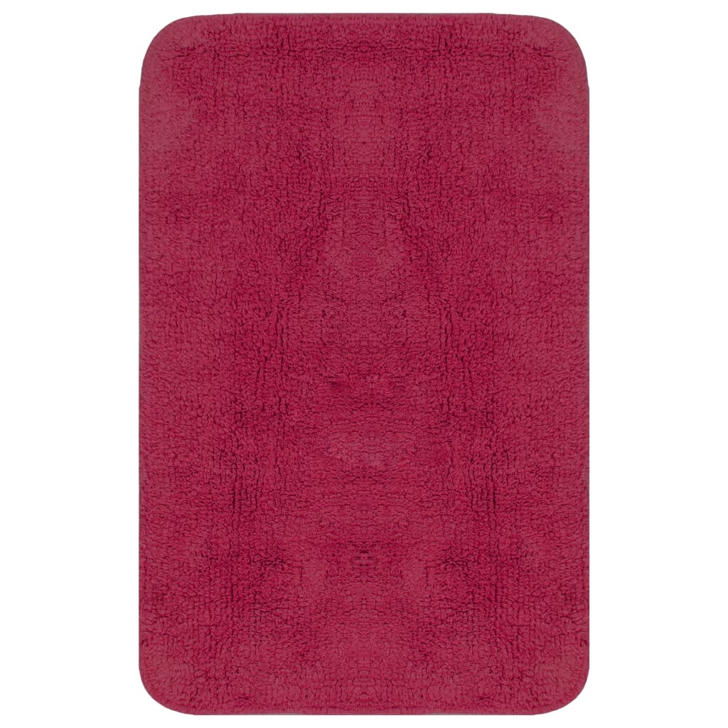 Jeu de tapis de salle de bain 3 pcs Tissu - Imagem 7