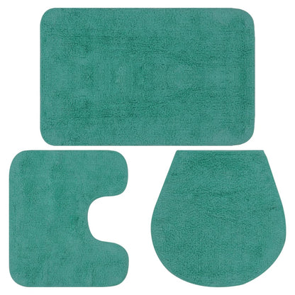 Jeu de tapis de salle de bain 3 pcs Tissu - Imagem 11