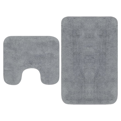 Tapis de salle de bain 2 pcs Tissu - Imagem 6