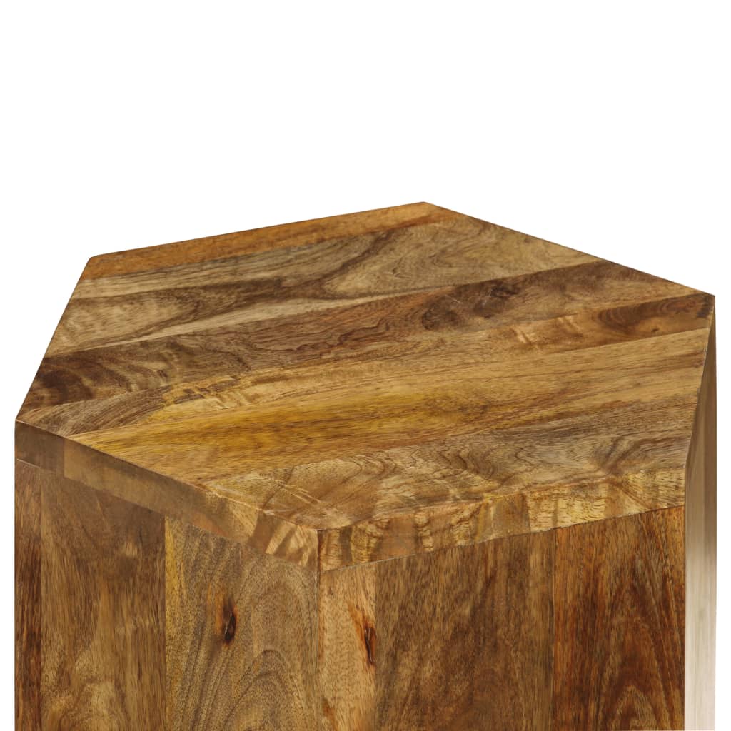 Ensemble de table basse 3 pcs Bois de manguier massif - Imagem 11
